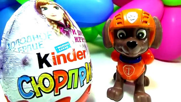 Et avec enseigner patrouille chiot couleur Kinder Surprise Masha Medved, Luntik, Fixiki, coeur froid