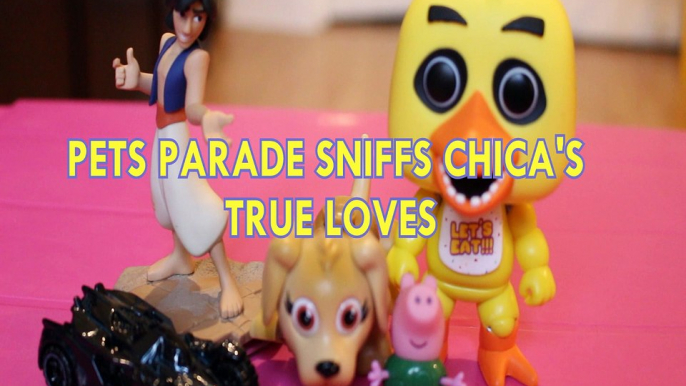 PETS PARADE, SNIFFS CHICA'S, TRUE, LOVE,S BATMOBIL,E ,ALADDIN, GEORGE  Toys BABY Videos, FIVE NIGHTS AT THE FREDDY'S , BATMAN , DISNEY ORIGINALS , PEPPA PIG , DISNEY