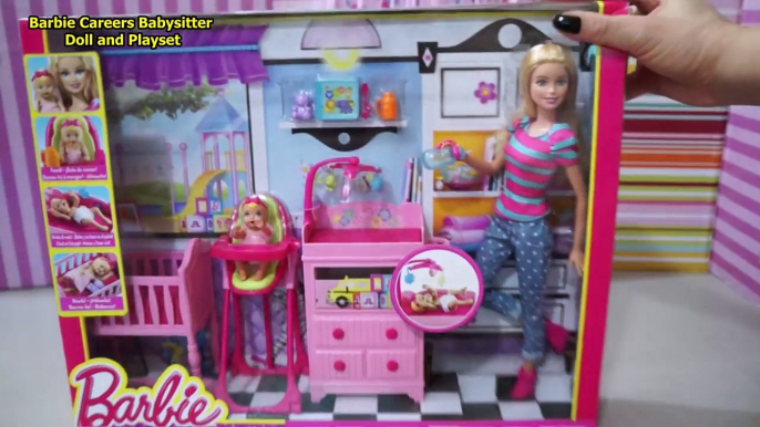 Y Niñera por carreras muñeca mueble juego Informe Barbie thetoyreviewer tutorial