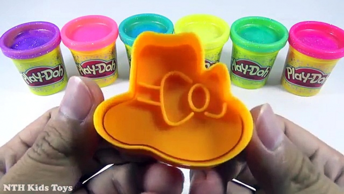 Play Doh Sparkle Compound Collection with Fashion Theme Molds Fun Creative for Kids