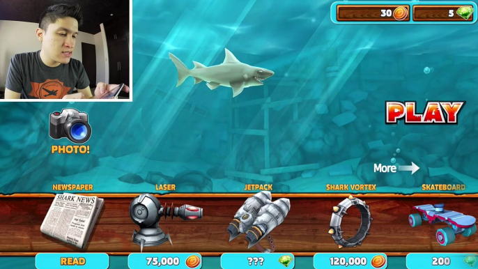 Évolution affamé requin vidéo iphone gameplay