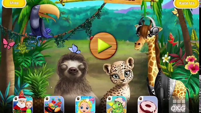 Fun Animals Care - Makeover Bath Dress Up Kids Games for Girls - Jungle Animal Hair Salon