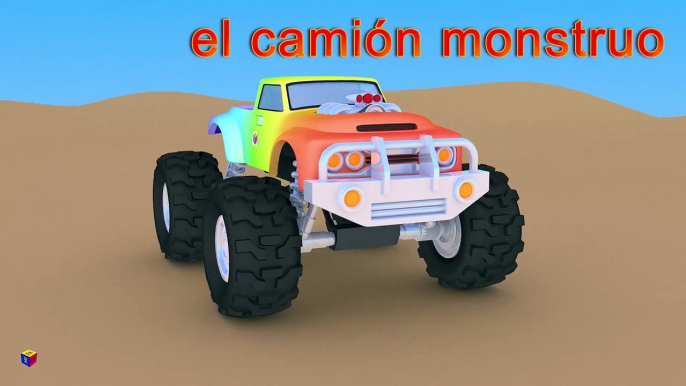 El Delaware por un paraca el Naciones Unidas Naciones Unidas juego construcción camión monstruo dibujos animados niños español 2016