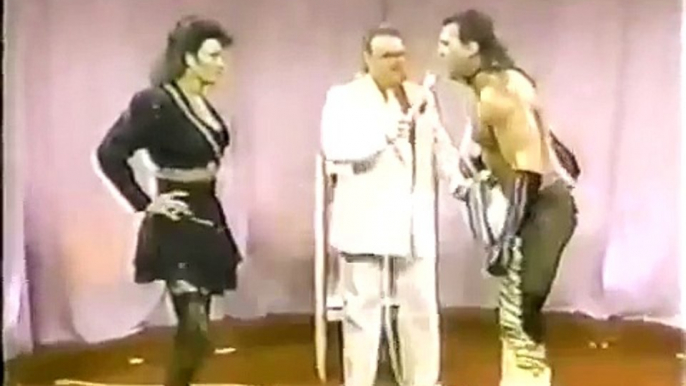 Randy and Sherri attack brutus beefcake on the brother love show