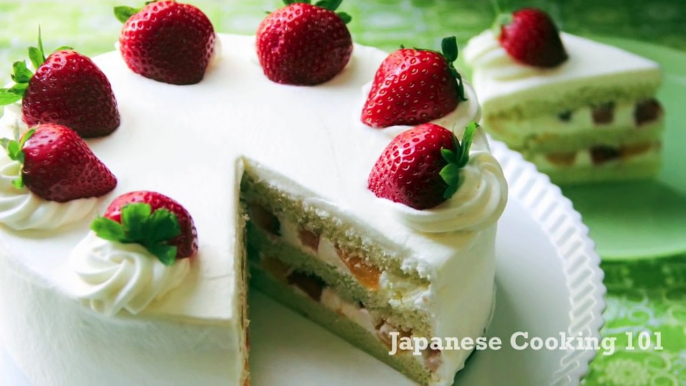 Pastel cocina Japonés receta esponja 101