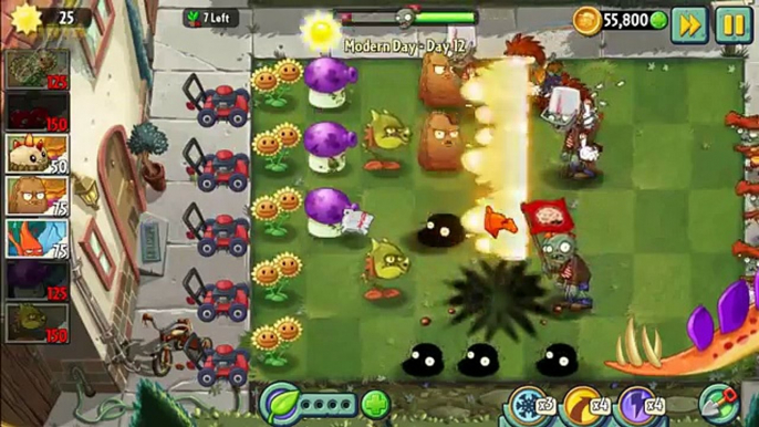 Día jugabilidad moderno plantas zombis Vs 2 tutorial