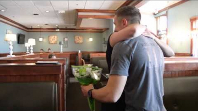 Air Force Brother Home From Deployment Surprises His Sister