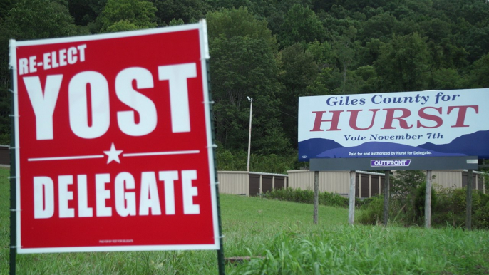 His girlfriend was murdered on live TV. Now he’s running in one of Virginia’s most competitive races.