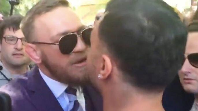 Conor McGregor CONFRONTED by Sparring Partner Paulie Malignaggi in Vegas