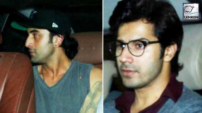 Ranbir Kapoor Aditya Roy Kapur Arjun Kapoor & Varun Dhawan Catch Up At Karan Johar's Place