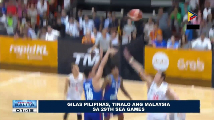 SPORTS BALITA: Gilas Pilipinas, tinalo ang Malaysia sa 29th SEA Games #SEAG2017PH #SEAGames2017