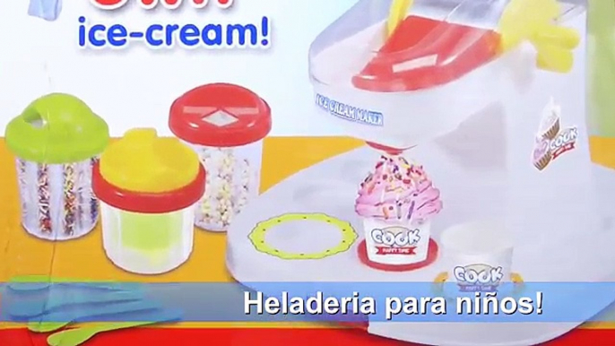 Maquina De Helados De Raspado Conos De Nieve Granizados De Juguete Para Niños y Niñas Prep