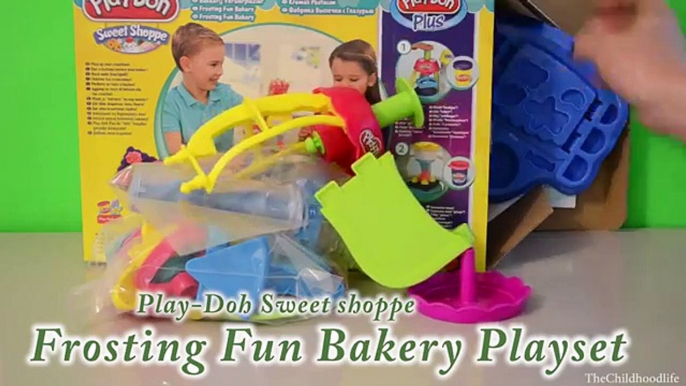 Play-Doh Frosting Fun Bakery & Play-Doh Magic Swirl Ice Cream Sweet Shoppe Playsets!