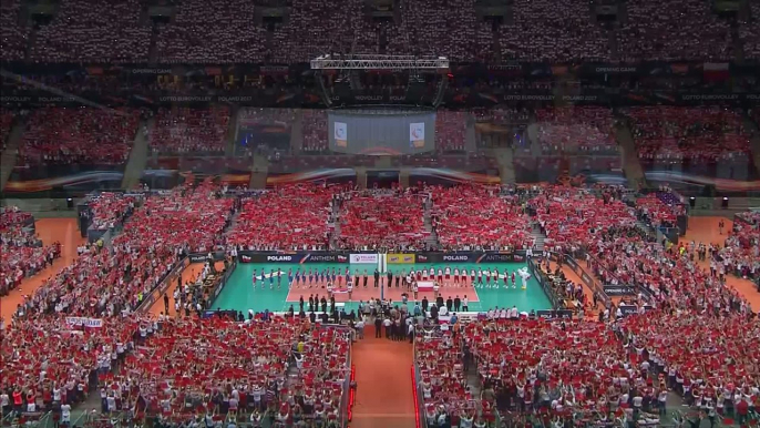 Volleyball - Euro : 65 000 personnes dans les tribunes pour Pologne - Serbie