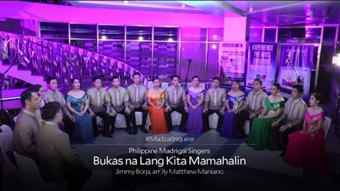 Bukas Na Lang Kita Mamahalin -- Philippine Madrigal Singers live at Inquirer