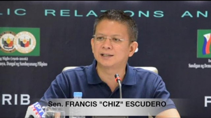 Escudero on Duterte: Tough-talking leader doesn’t mean rights violator