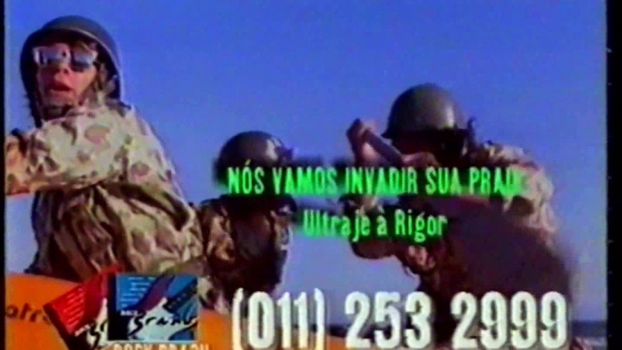 Propaganda em CD Rock Brasil na Somlivre 1998