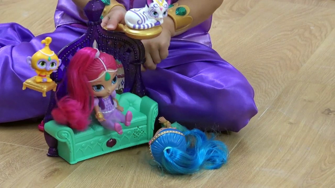 SHIMMER AND SHINE TOY SURPRISE BIRTHDAY PRESENTS OPENING!