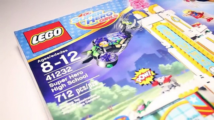 Construire filles héros haute examen école Vitesse Lego dc super 41232 super lego