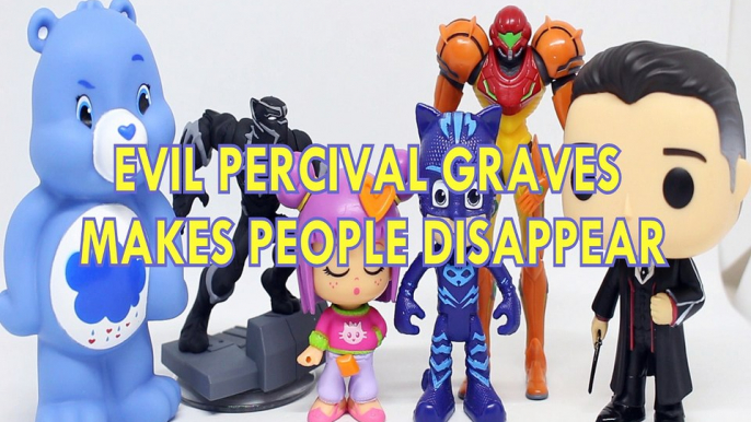 EVIL ,PERCIVAL GRAVES, MAKES ,PEOPLE, DISAPPEAR ,GRUMPY BEAR ,BLACK PANTHER, PINYPON, CATBOY, SAMUS , Toys BABY Videos,