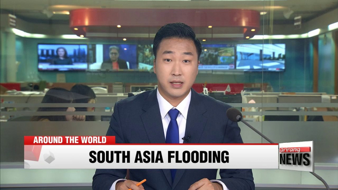 1,200 people have died from severe floods in south Asia this summer