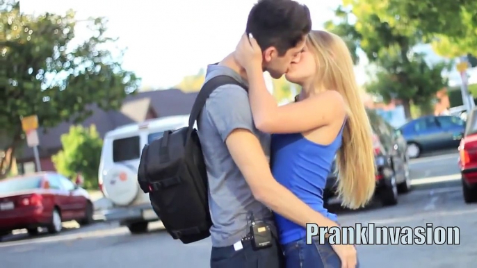 Kissing Prank - Staring Contest