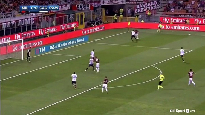 AC Milan VS Cagliari 27/08/2017 All Goals AND Highlights HD Full Screen