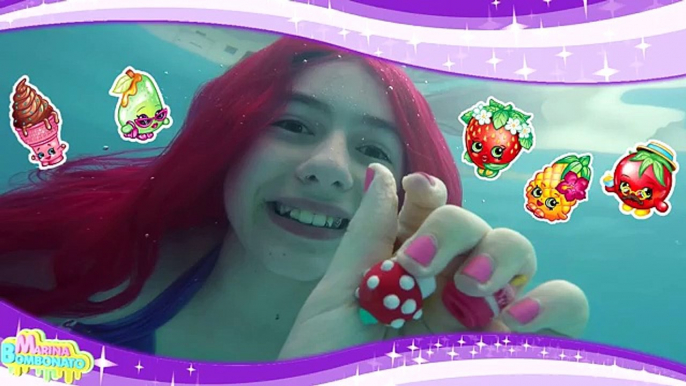 N / A piscine sirène ariel challenge chasse shopkins surprise dœufs sirène trésor sans précédent