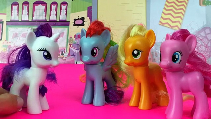 MLP Charm School Episodes Part 2 with My Little Pony Rarity, Pinkie Pie, Applejack, Rainbo