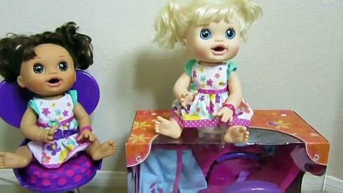 Américain chaise poupée fille examen Playset de spa