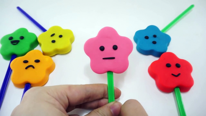 Et les couleurs crème Créatif léléphant pour amusement amusement de la glace enfants Apprendre moules porc jouer Doh popsicle peppa