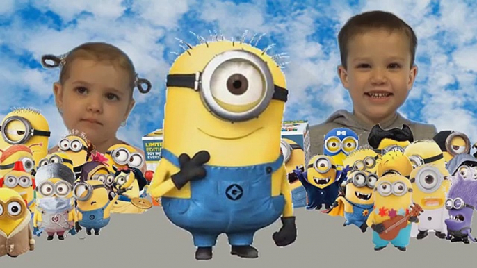 Киндер Сюрприз Катя и Миньоны открываем Сюрприз Игрушки Minions Kinder Surprise toys