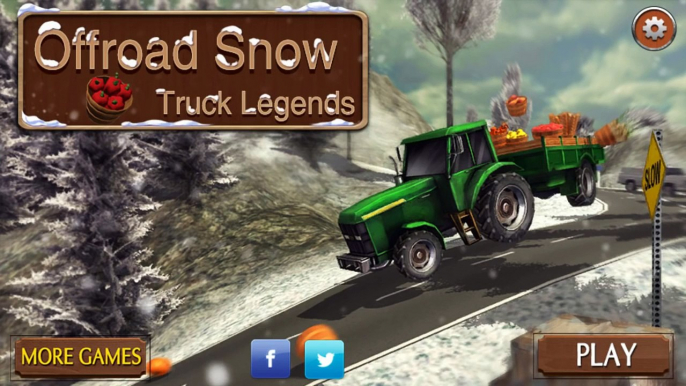 Androide jugabilidad leyendas nieve camión Offroad hd