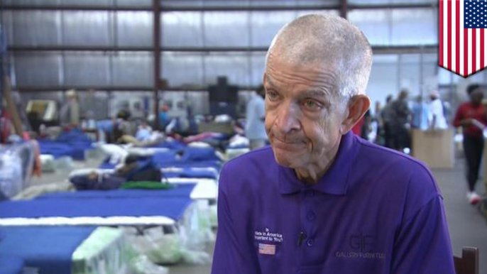 Hurricane Harvey: Mattress Mack turns furniture stores into Harvey shelters - TomoNews