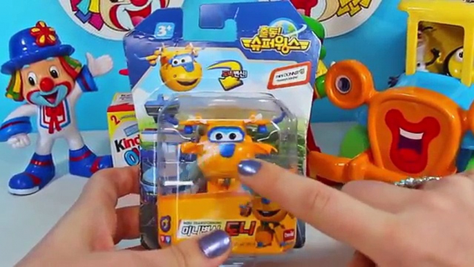 COMPILACAO SUPER WINGS Transformers Jatos Bonecos Jett Ari Jerome Patati Patata Kinder Ovo