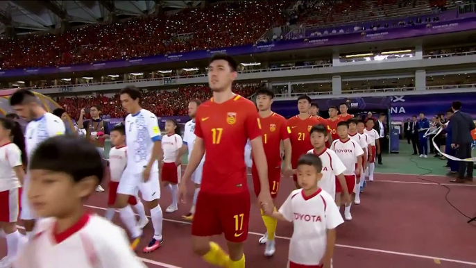 China VS Uzbekistan 31/08/2017 WORLD CUP QUALIF All Goals AND Highlights HD Full Screen .