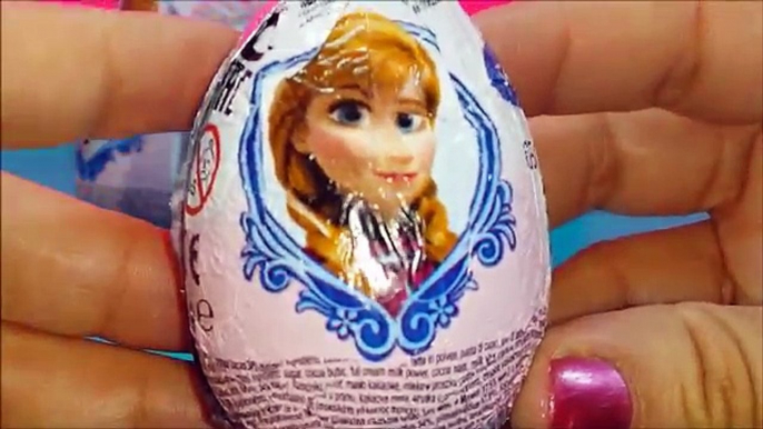 Disney Frozen 3D Surprise Easter Eggs Olaf Elsa Anna Kinder Play Doh Sorpresa Huevos Ovett