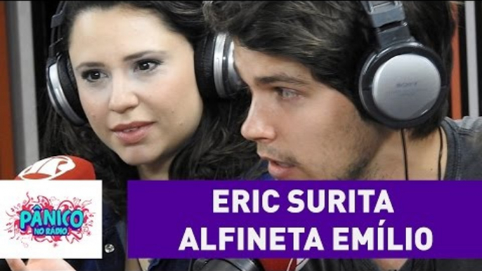 Eric Surita alfineta seu pai Emílio: "a gente trabalha" | Pânico