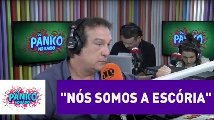 Emílio Surita manda a real sobre o Pânico: "nós somos a escória" | Pânico