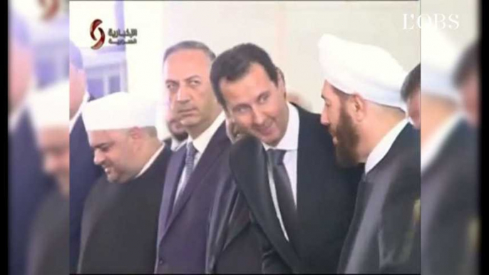 Assad quitte Damas pour la prière de l'Aïd