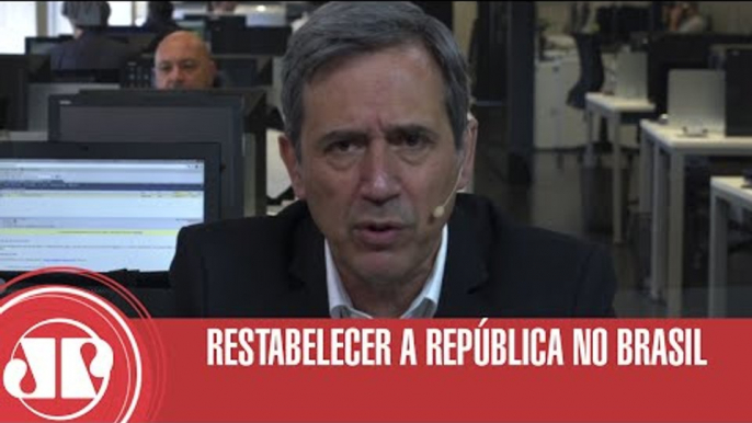 Restabelecer a República no Brasil | Marco Antonio Villa | Jovem Pan