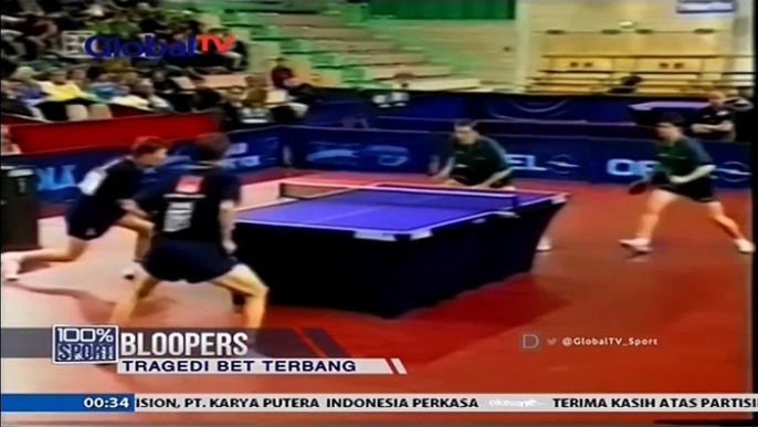 Kocak Jurus Silat di Tenis Meja