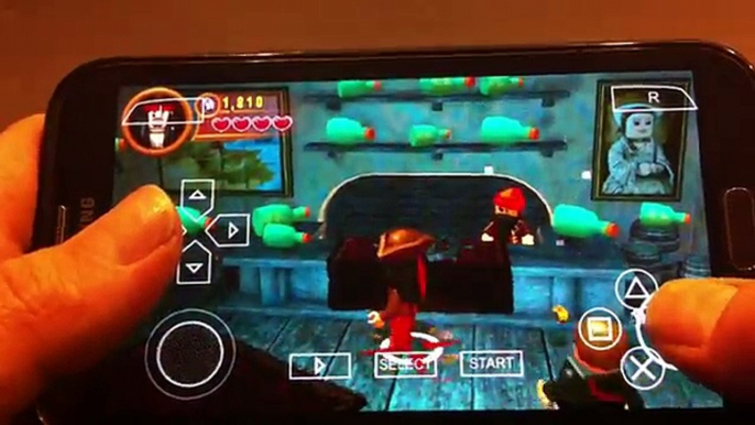 Y Androide Caribe emulador juego de en piratas el vídeo Lego psp ppsspp 0.9.6