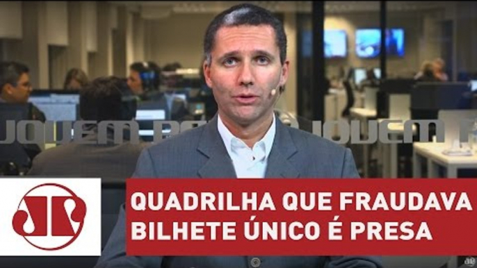 Polícia de SP prende quadrilha que fraudava Bilhete Único | Jornal da Manhã | Jovem Pan