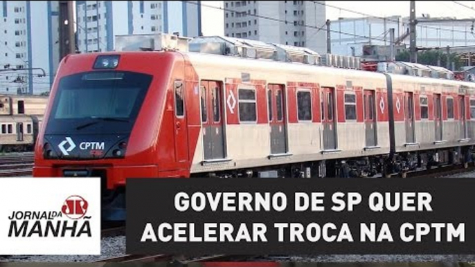 Governo de SP quer acelerar troca na CPTM para reduzir falhas | Jornal da Manhã | Jovem Pan