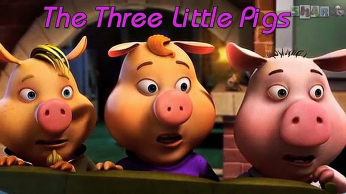 THE THREE LITTLE PIGS & The Big Bad Wolf | Fairy tale for kids | 3 Little Pigs Story