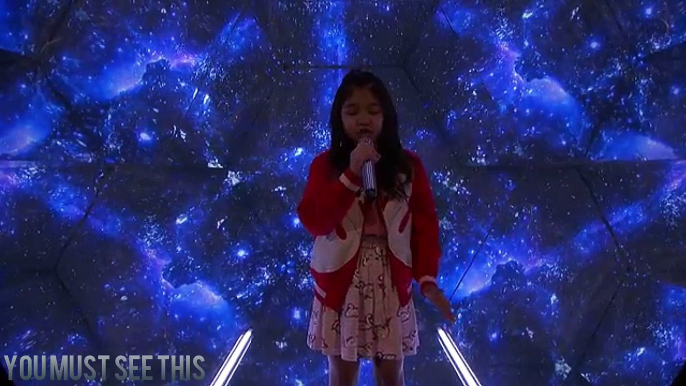 9-year-old sings amazing clarity cover- America got talent 2017