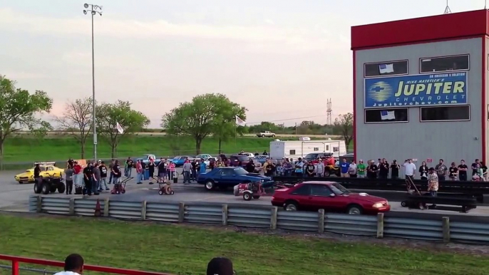 Mustangs Drag Race Turbocharged Mustang Redline Raceway Texas