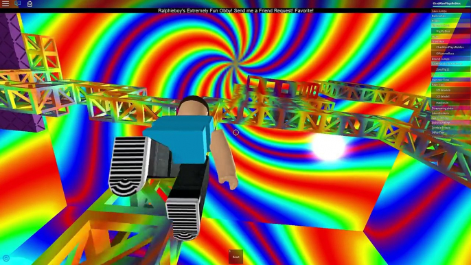 Roblox / Rainbow Extremely Fun Obby / Gamer Chad Plays