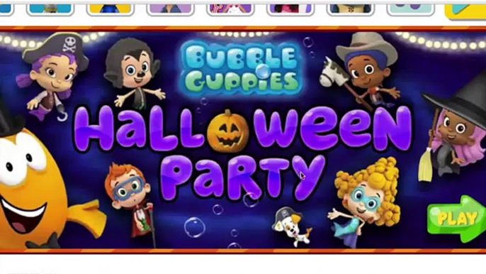 Bubble Guppies - Halloween Costumes - Bubble Guppies Full Gameplay Cartoons for Kids